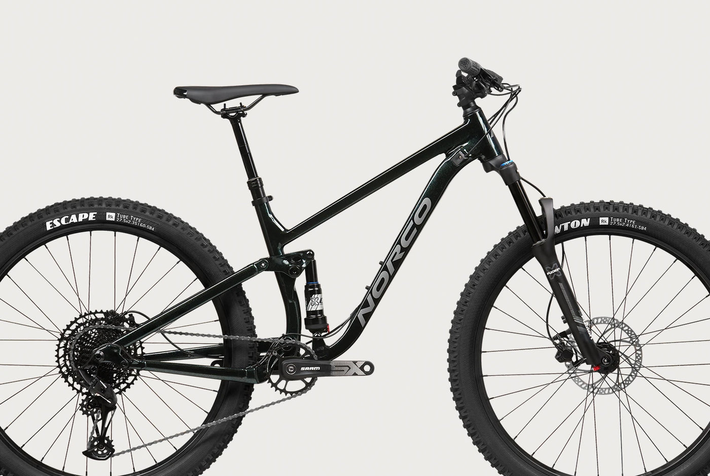 Norco | Fluid FS Youth | 27,5 | Negro | 2025