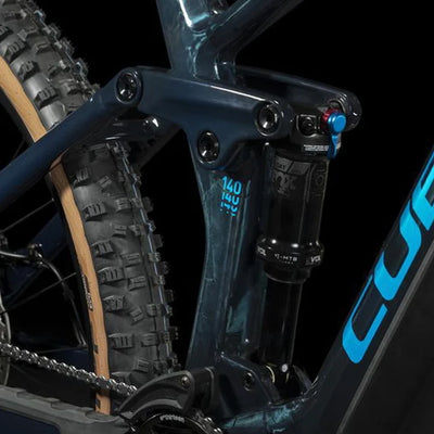 BICICLETA ELECTRICA - CUBE STEREO HYBRID 140 HPC SLX 750 - BLUE