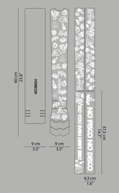Protector Cuadro Dyedbro I Andes Pacifico 2020 | Blanco – Biciusados