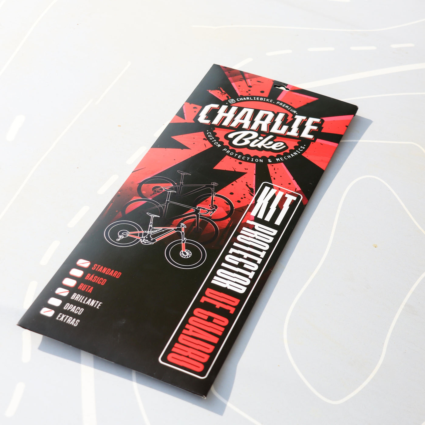 Protector Cuadro y horquilla 3M | Charliebike | Transparente