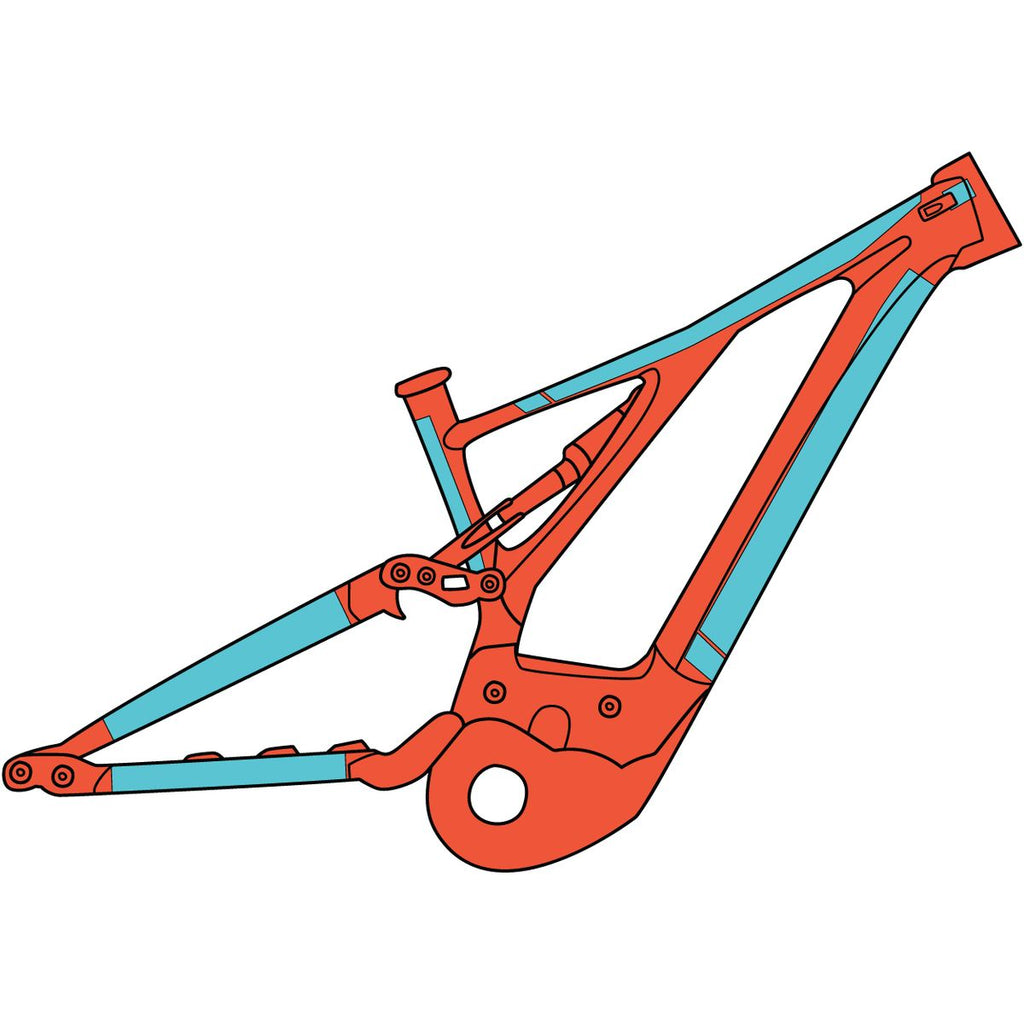 Protector Cuadro Ridewrap E-BIKE | Gloss