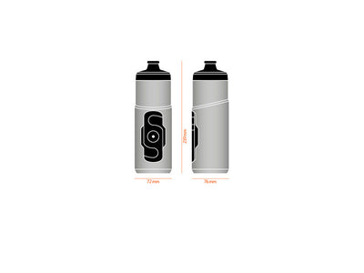 Botella Magnética Fidlock | Set Completo Twist | 600ml Gris | Strap Unibase